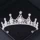 thumbnail image 1 of Gorgeous Silvery Crystal Bridal Tiara & Crown Headband - Perfect for Weddings, Parties & Proms!, 1 of 5