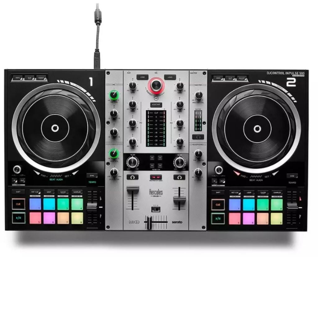 Controlador Dj Hercules Inpulse 500 Silver Edition