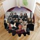 thumbnail image 2 of Fall Out Boy Mantel Redondo con Estampado Icónico de Temática, Se Adapta a la Mayoría de Mesas, Fácil de Cuidar, Regalo Perfecto para Aficionados, Amigos y Familia.180cm, 2 of 5