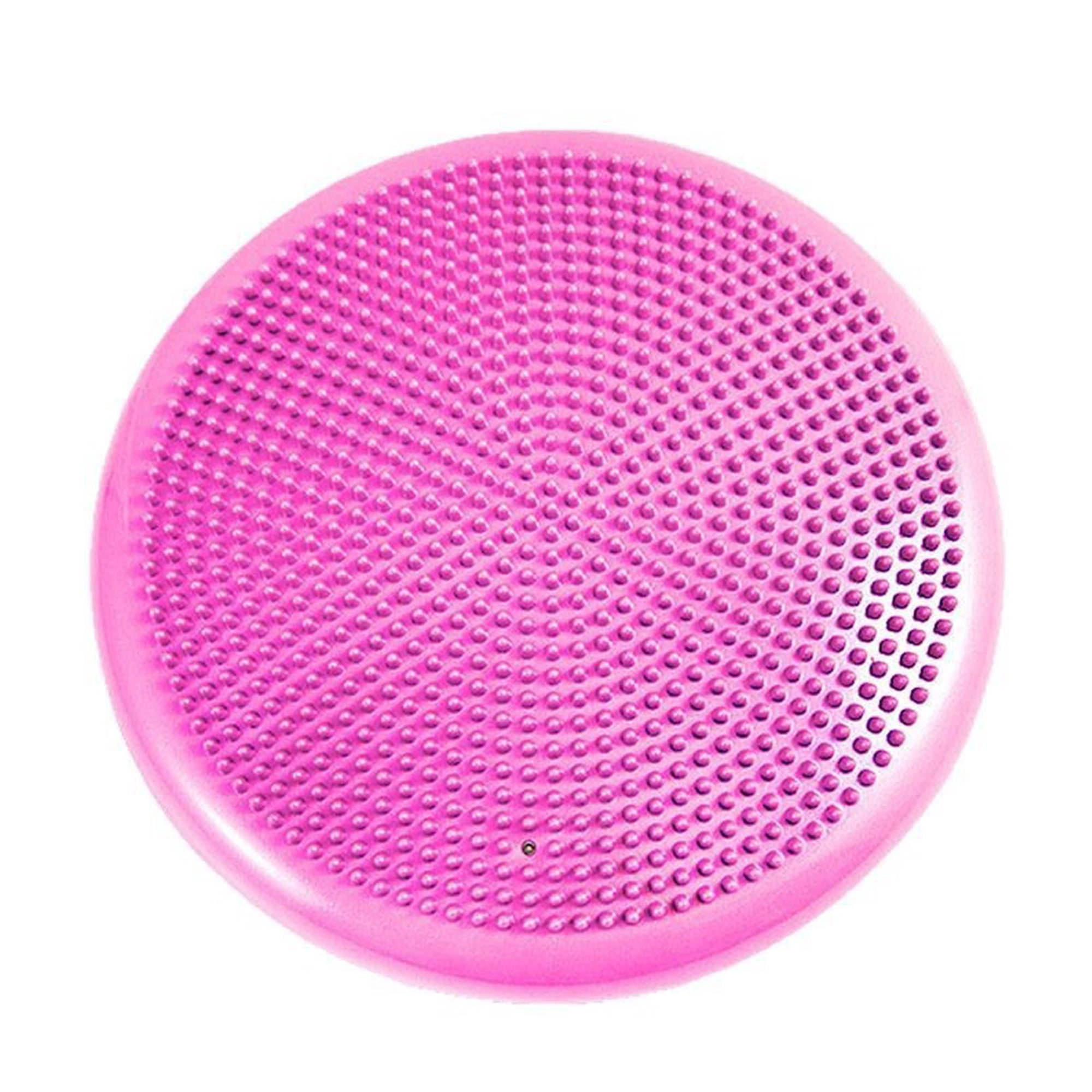 Genérico - Cojín Yoga Sensorial Propioceptivo Tea Color Rosado + Inflador