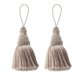 thumbnail image 1 of Juego de 2 borlas para llaves fenghuangwu 24 cm color caqui – DIY, 1 of 6
