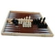 thumbnail image 2 of Juego Ajedrez Backgammon Dama Tablero Madera Fichas Plastico, 2 of 3