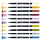 thumbnail image 5 of Tombow 56186 Rotuladores Duales con Pincel, Tonos Suaves, Pack de 10, Mezclables, 5 of 9