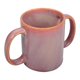 thumbnail image 2 of Taza HealthGoodsIn 350 ml Doble Asa Cerámica Rosa, 2 of 6