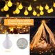 thumbnail image 4 of Cadena de luces Minetom Globe, 33 pies, 100 LED, color blanco cálido, 4 of 9