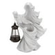 thumbnail image 1 of Estatua De Bruja Con Linterna, Obra De Arte Para Vacaciones, Bar, Decoración De Casas Embrujadas, Color Blanco, 1 of 5