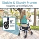 thumbnail image 4 of Rollator Walker Vive Ultraligero Con Asiento Y 6 Ruedas, 4 of 9