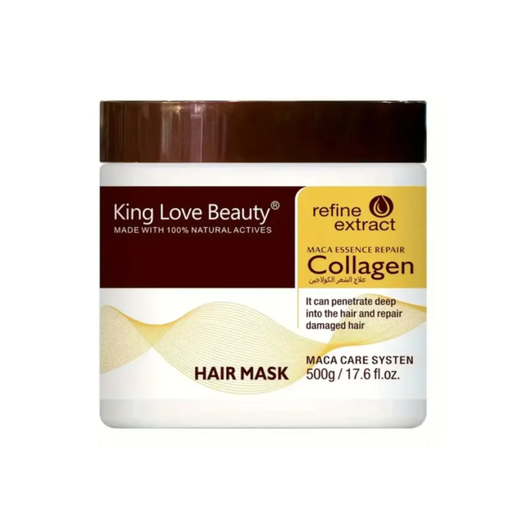Mascarilla Capilar King Love Beauty Con Colágeno 500G