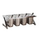 thumbnail image 2 of Servidor De Condimentos Refrigerados Con Cuchara, Bandeja Para Servir Refrigerada Con Hielo, Tienda, Restaurante, 48x16cm, 2 of 4