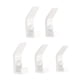 thumbnail image 3 of Ganchos De Utilidad Para Almacenamiento, Colgador Para Patio, Baño, Cobertizo, Abrigo, Ganchos De Pared, Color Blanco, 5 Uds., 3 of 3