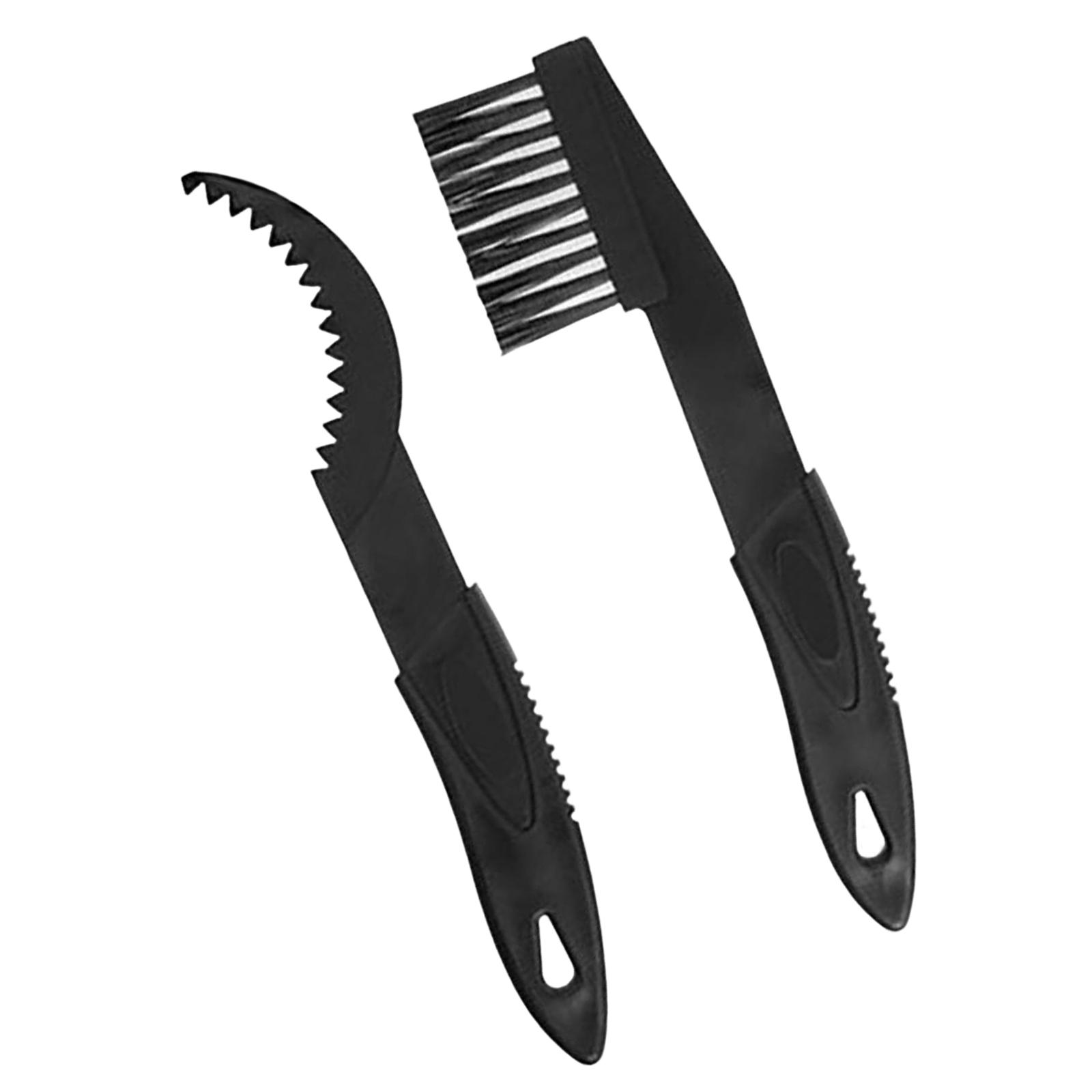 Magideal - 2 Cepillos De Limpieza De Engranajes De Cadena De Bicicleta, Motocicleta, Cepillo De Cadena, Herramientas Portátiles, Herramienta De Limpieza, Herrami