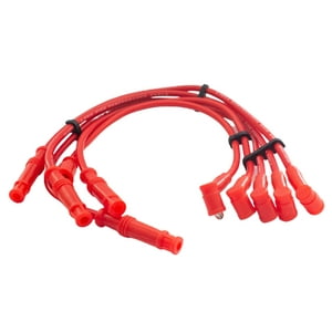 Goodcar - Cables Bujía De Alta 9.8Mm Tuning Rojo Universal Auto