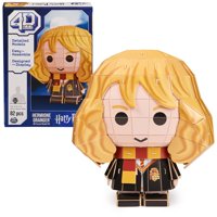 4D Build - Kit De Maquetas De Rompecabezas 3D De 82 Piezas De Harry Potter Hermione Granger