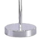 thumbnail image 2 of Lámpara de mesa Benzara Chandelier Crystal Tubular Chrome, 2 of 6