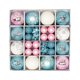 thumbnail image 1 of 44 Uds. Adornos De Bolas De Navidad Decoración Colgante De Navidad Decoración De árbol De Navidad Azul Rosa Blanco, 1 of 5