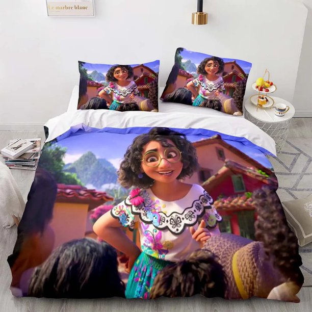 Encanto Mirabel Bedding Set,Children Girl Quilt Cover,Bedroom Decora Duvet Cover,Girls gift Bed Sheets