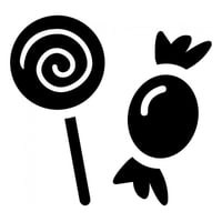 Rienda Libre Graphics - Decomural Lollipop Sweets Candy Cafe Ws-17120