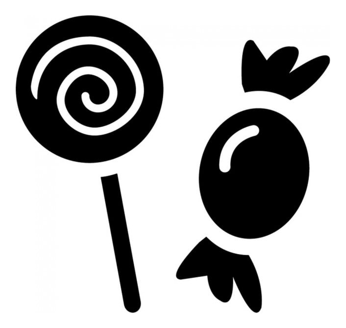 Rienda Libre Graphics - Decomural Lollipop Sweets Candy Cafe Ws-17120