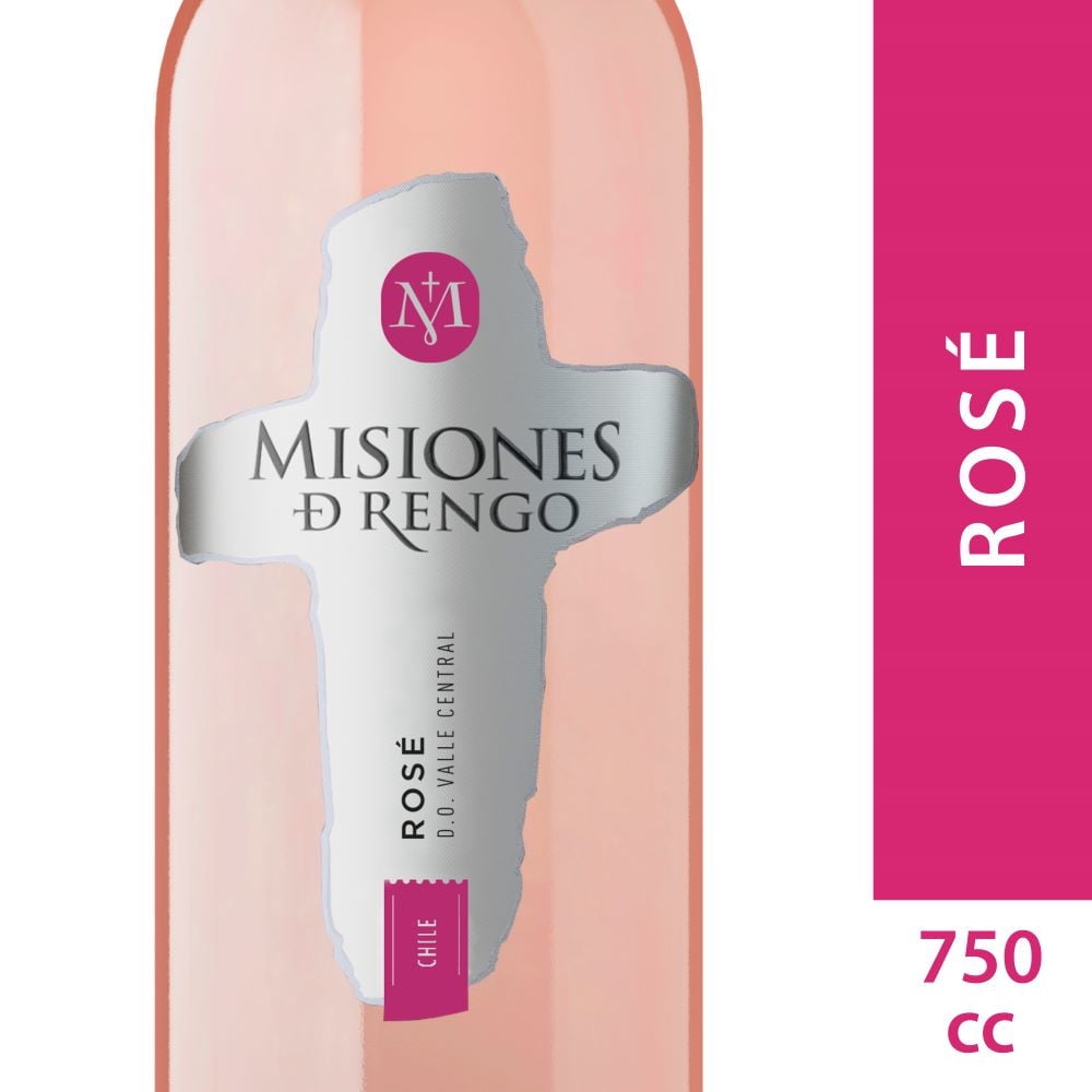 Vino Rosé Cabernet Syrah Botella 750 cc Misiones de Rengo
