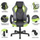 thumbnail image 5 of Silla Gamer Pu Flow Ergonómica Para Escritorio Verde, 5 of 6