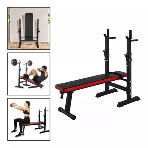 Press Banca Abdominal Reclinable Rack Pesas 5 Nivel Boomfit