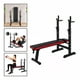 thumbnail image 1 of Press Banca Abdominal Reclinable Rack Pesas 5 Nivel Boomfit, 1 of 6