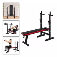Genérico - Press Banca Abdominal Reclinable Rack Pesas 5 Nivel Boomfit