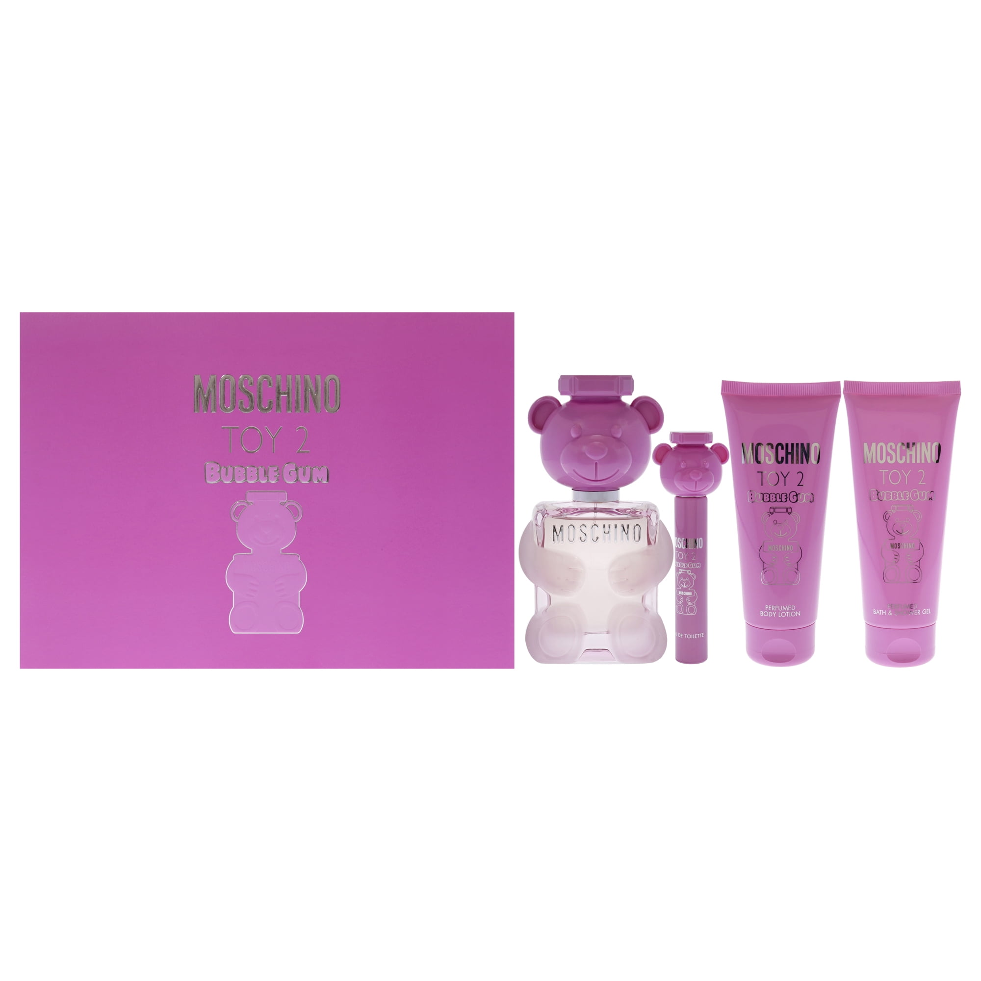 Set De Regalo Perfume Moschino Toy 2 Bubble Gum Edt 100ml Mujer