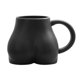 thumbnail image 1 of Taza De Café De Cerámica De 300 Ml, Forma De Trasero De Culo, Café, Novedad, Decoración Nórdica, Regalos, Negro, 1 of 5