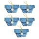 thumbnail image 1 of 5 Bolsas Reutilizables Para Dulces, Para Tartas, Baby Shower, Cumpleaños, Bodas, Color Azul Oscuro, 1 of 5