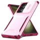 thumbnail image 1 of Funda Resistente para Samsung Galaxy S23 Ultra con Tapa Deslizante y Protección Militar Rosa, 1 of 6