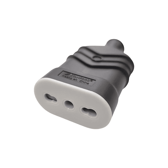 Enchufe Hembra 16 Amp Negro STANFORD