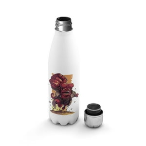 Creango - Botella Agua Termica Hellboy De Acero Inoxidable