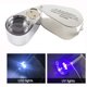 thumbnail image 3 of Lupa JEYUME paquete de 2 unidades 40X con LED, 3 of 8