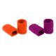 thumbnail image 2 of 2 Pares De Mu?equeras Deportivas Unisex De Algodón Naranja Morado Oscuro, 2 of 5