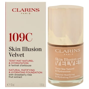 Clarins - Base De Maquillaje De Terciopelo Skin Ilusion - C Trigo De Para Mujeres - Base