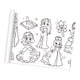 thumbnail image 4 of Pósteres para Colorear DIY, Regalo de Cumpleaños, Dibujo de Princesa Bonita, 4 of 5