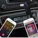 thumbnail image 2 of Adaptador Transmisor Receptor Bluetooth Auxiliar Radio Auto Audifonos Carro Jack 3.5 Plug cuadrado/redondo basico, 2 of 4