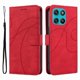thumbnail image 4 of Funda tipo cartera con tapa para Motorola MOTO G67 Power 5G con tarjetero, soporte y cubierta magnética Rojo, 4 of 5