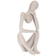 thumbnail image 3 of Estatua de pensador de resina, figura coleccionable, decoración, artesanía para el hogar, oficina, estantería de escritorio, 3 of 11