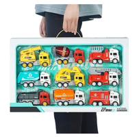 Crusec - Set 9 Juguete De Camiones Vehículos De Construcción