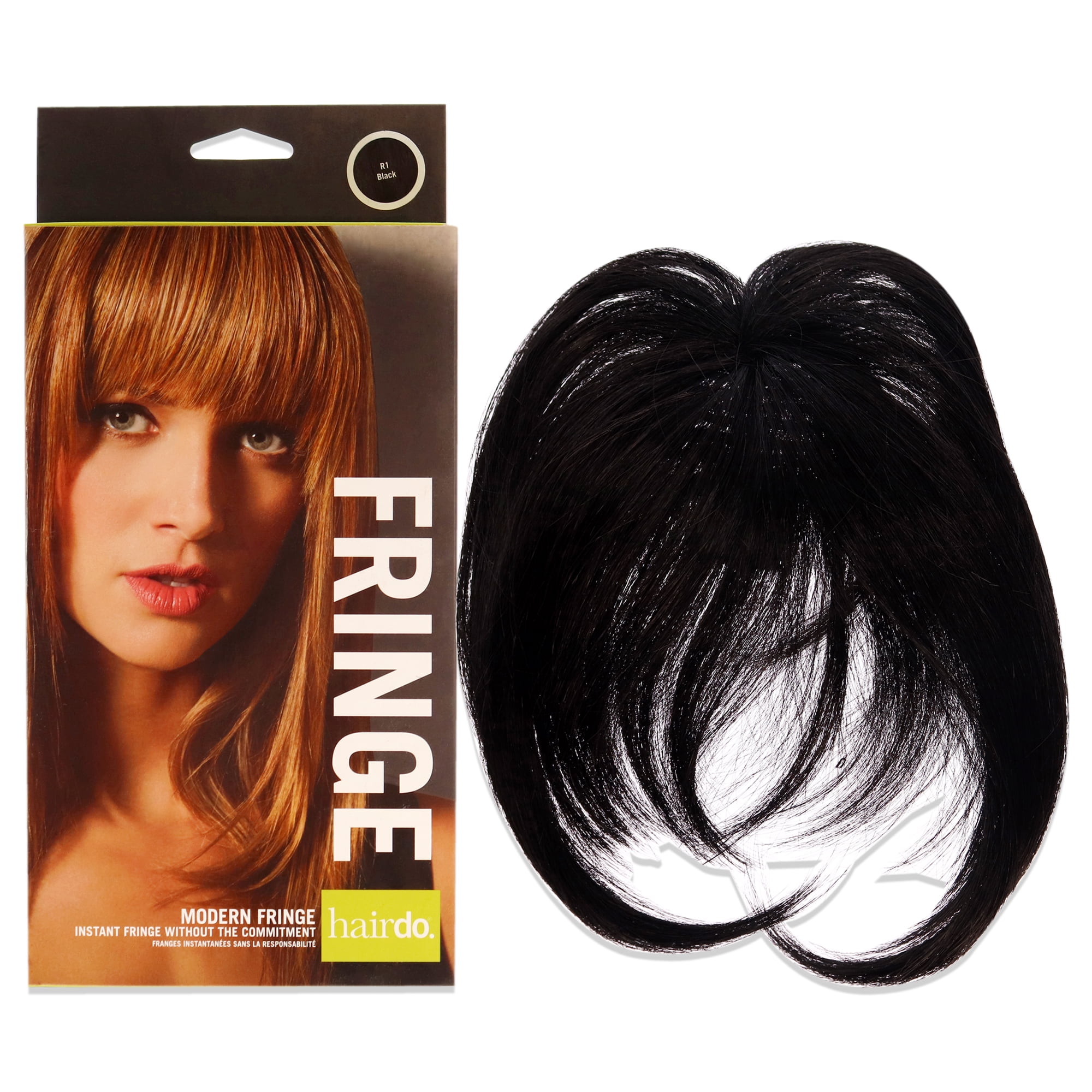 Hairdo - Clip Moderno Con Flequillo - R1 Negro