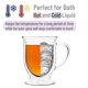 thumbnail image 5 of Juego de 6 Tazas de Vidrio Brew To A Tea de 350 ml, 5 of 7
