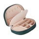 thumbnail image 2 of Pequeño Joyero Organizador Portátil Para Anillos Collares Mujer Verde, 2 of 4