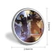 thumbnail image 2 of Halo-Theme Round Button Badge: Premium Metal Construction, Ideal for High-End Events 2.8 cm, 2 of 6