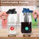 thumbnail image 4 of Cafetera Cold Brew Cupluw, tarro de cristal de 1,9 L, azul, 4 of 8