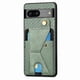 thumbnail image 4 of Funda Resistente para Google Pixel 7A con Tarjetero y Soporte, Diseño Magnético Verde, 4 of 5