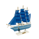 thumbnail image 2 of Decoración: Barco Velero De Madera 19cm, 2 of 3