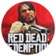 thumbnail image 3 of Alfombra Redonda Desmarcar Red Dead Redemption Felpa Coral 60cm, 3 of 6