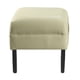 thumbnail image 1 of Pouf Sky 1c Pu 00 Beige, 1 of 3